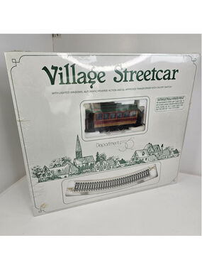 SEALED Dept 56 Village Streetcar 5240-0 Retired Heritage Collection NEW